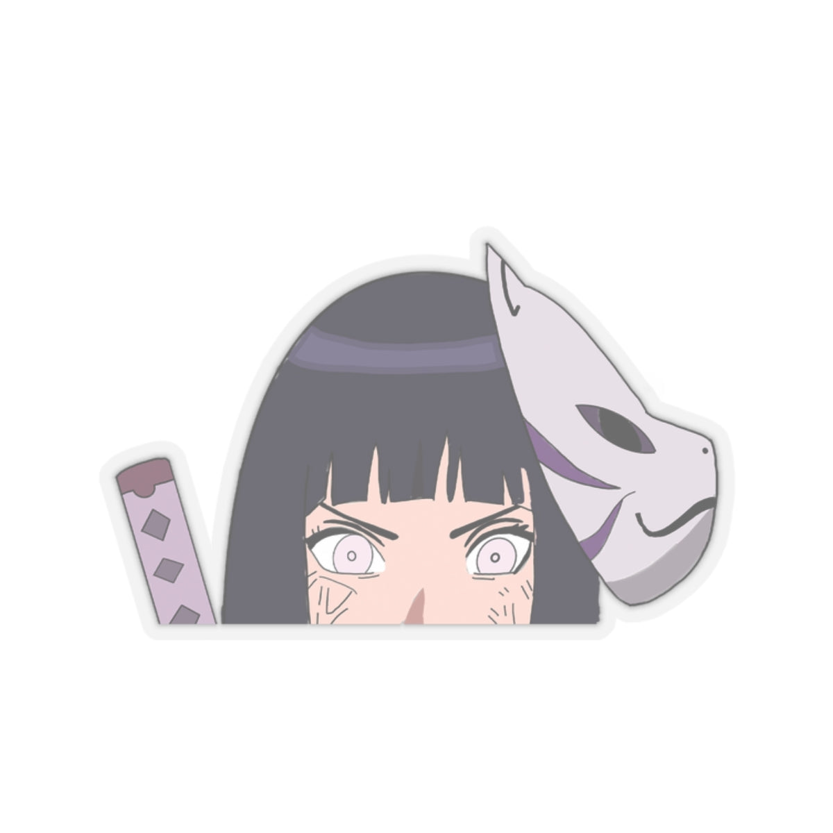 Dynamic Anime Kiss-Cut Stickers - Perfect for Laptops & Water Bottles