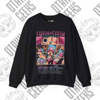 Chopper Anime Crewneck Sweatshirt - Unisex Heavy Blend™