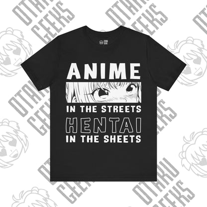 Anime and Hentai Unisex Jersey Short Sleeve Tee