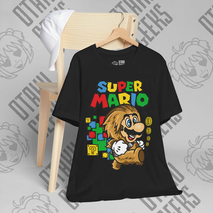 Mario as Chewbacca Unisex Jersey Short Sleeve Tee