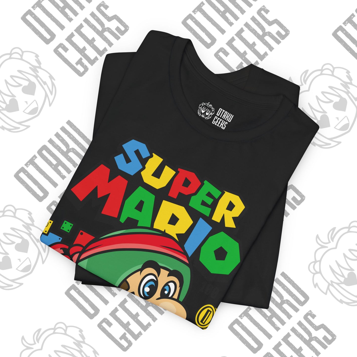 Mario as Ninja Turtle Unisex Jersey Short Sleeve Tee