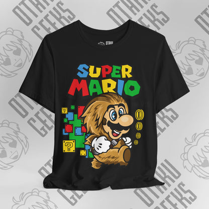 Mario as Chewbacca Unisex Jersey Short Sleeve Tee