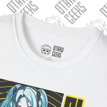 Cyberpunk Girl Tee — "Becka" Anime Sci‑Fi Graphic T-Shirt