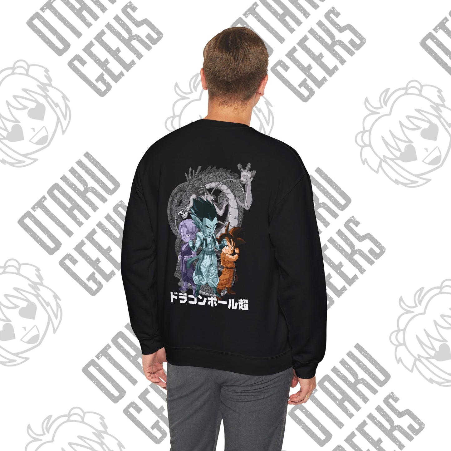 Gotenks Dragon Ball Z Inspired Unisex Crewneck Sweatshirt - Cozy Anime Apparel