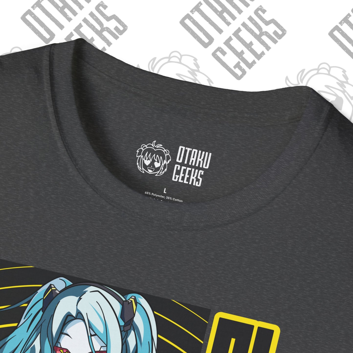 Cyberpunk Girl Tee — "Becka" Anime Sci‑Fi Graphic T-Shirt