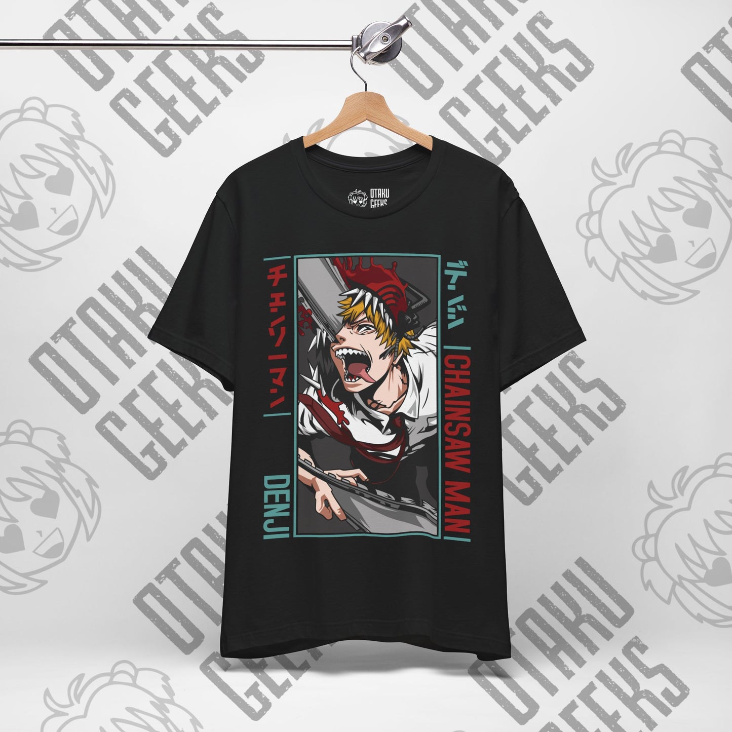 Chainsaw Man Denji Unisex Jersey Short Sleeve Tee