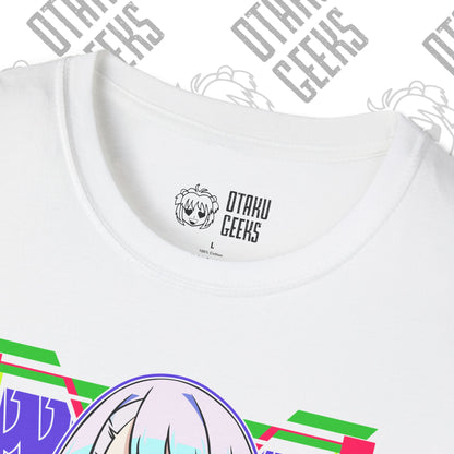 Anime Cybergirl T-Shirt — Neon Aesthetic Otaku Tee