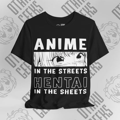 Anime and Hentai Unisex Jersey Short Sleeve Tee