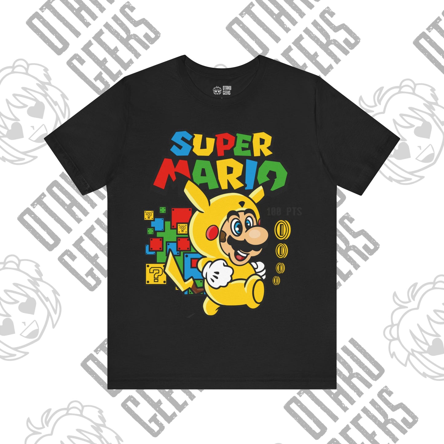 Mario as Pika Unisex Jersey Short Sleeve Tee