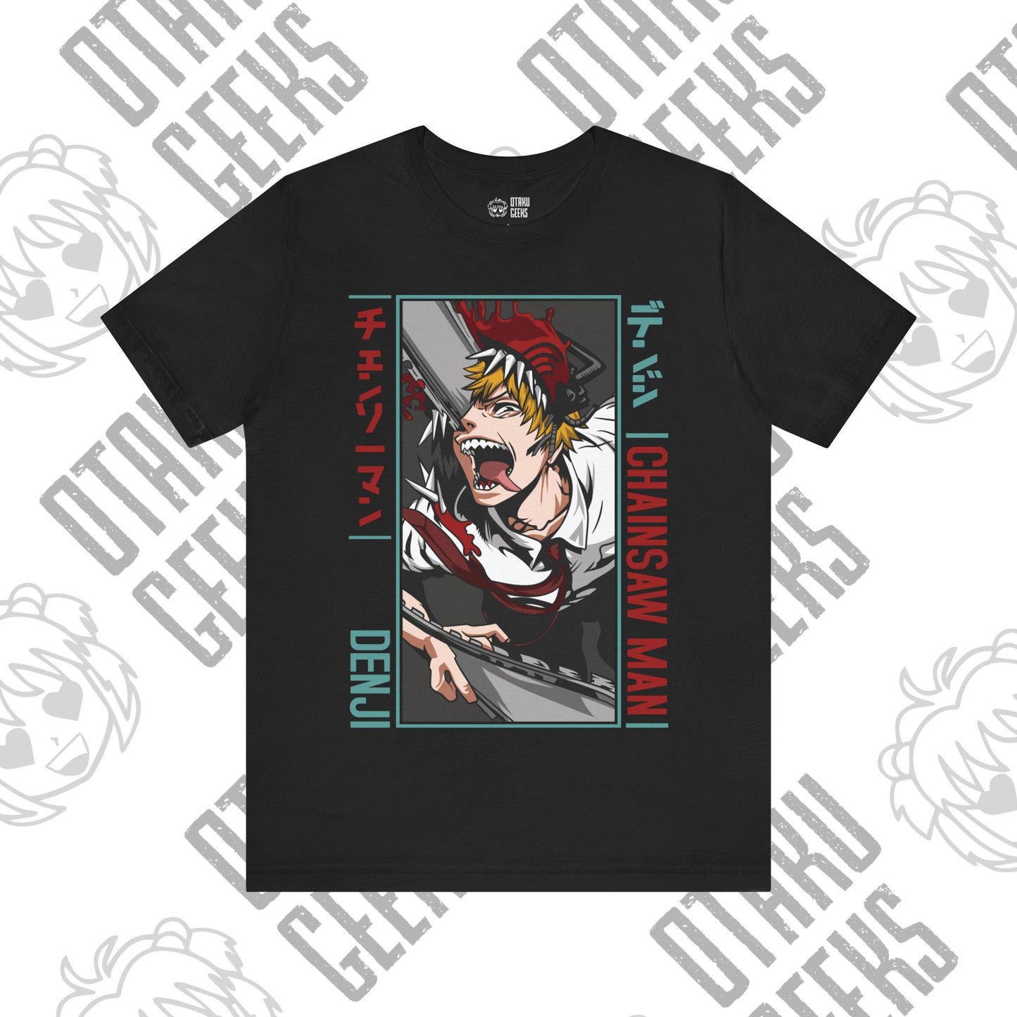 Chainsaw Man Denji Unisex Jersey Short Sleeve Tee