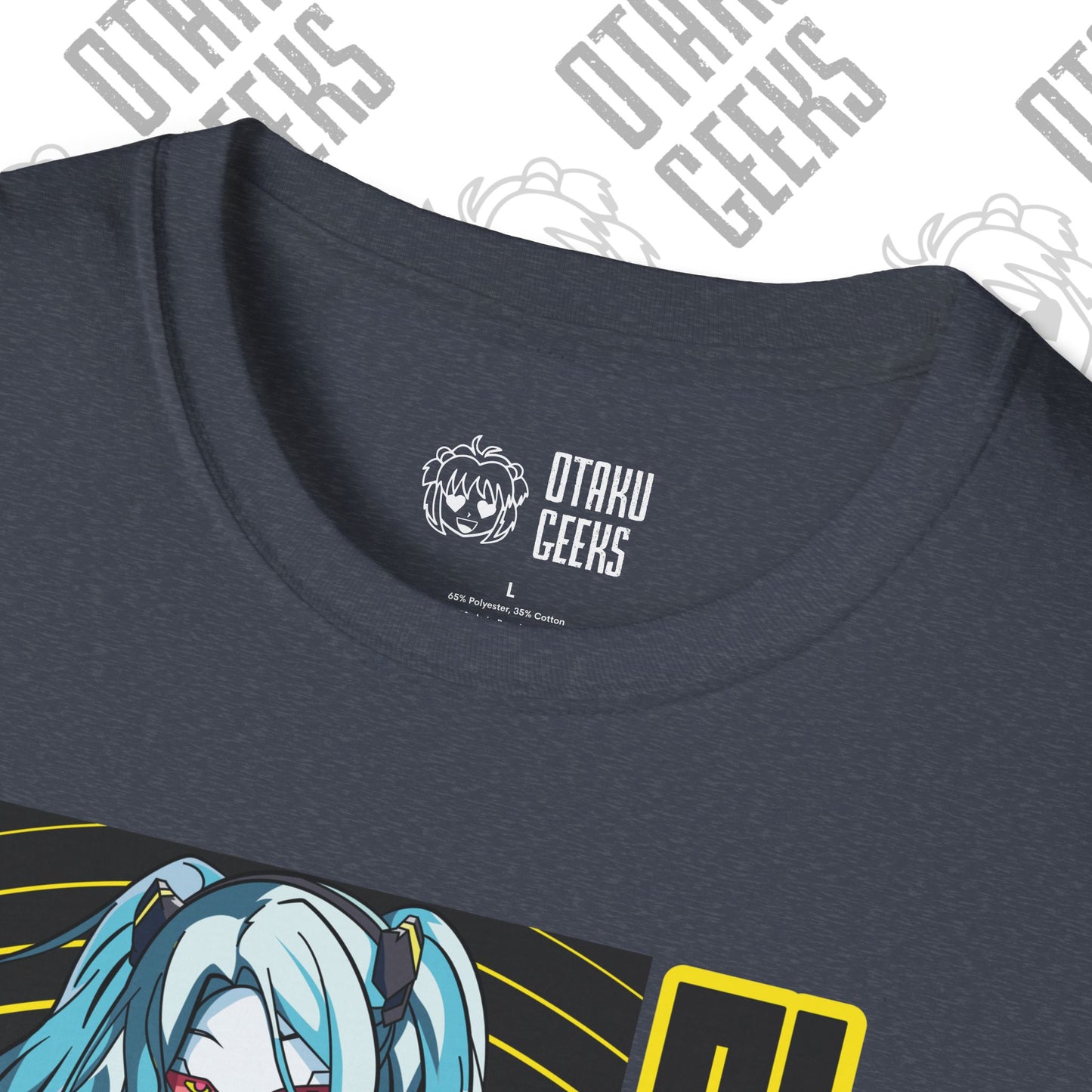 Cyberpunk Girl Tee — "Becka" Anime Sci‑Fi Graphic T-Shirt