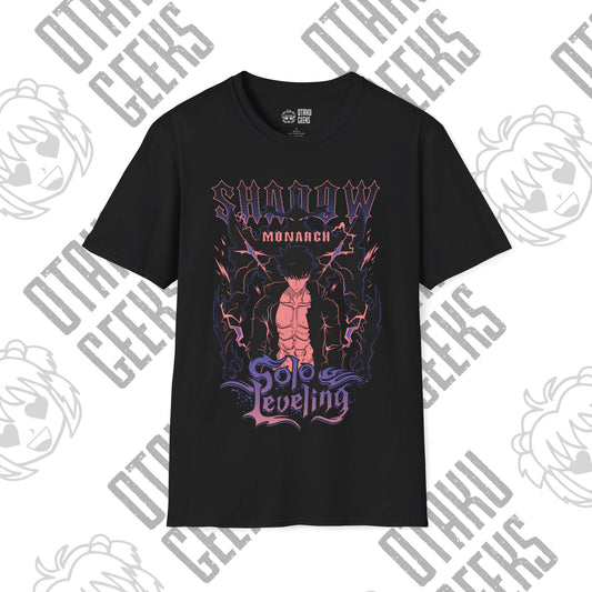 Shadow Monarch Solo Leveling Unisex Softstyle T-Shirt