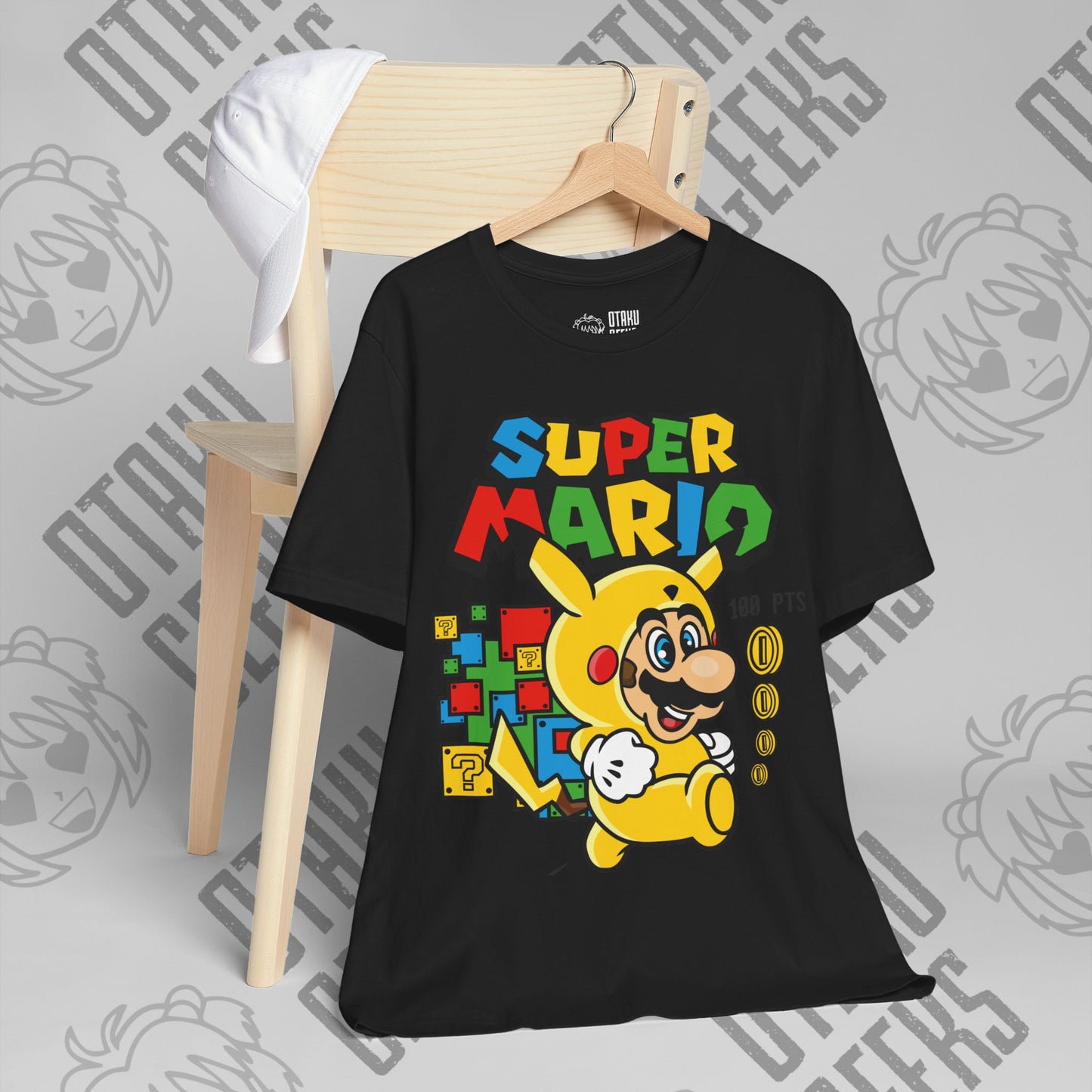 Mario as Pika Unisex Jersey Short Sleeve Tee