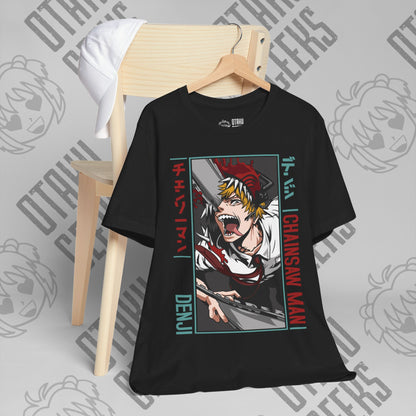 Chainsaw Man Denji Unisex Jersey Short Sleeve Tee