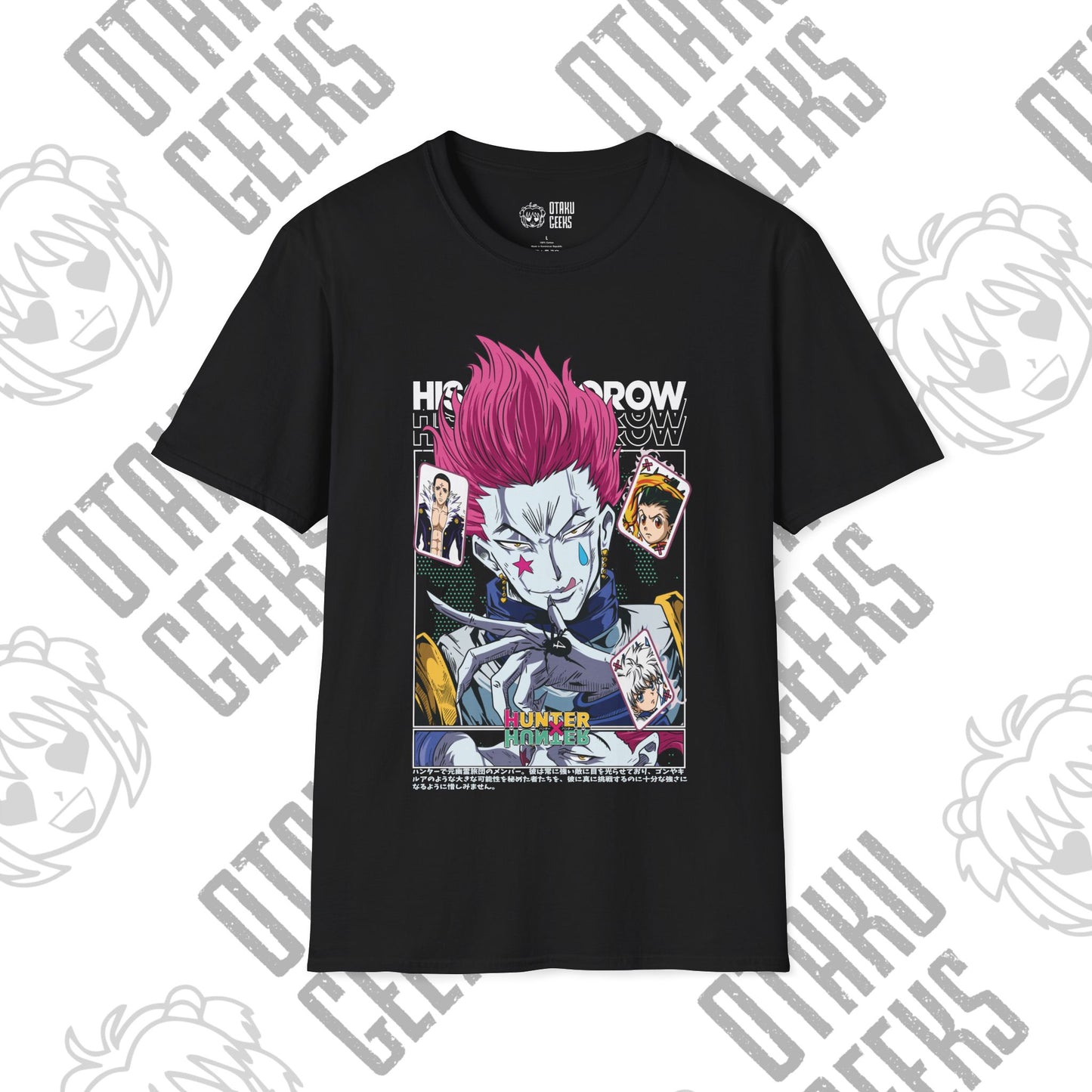 Anime-Inspired Unisex T-Shirt - Hisoka Hunter x Hunter Graphic Tee