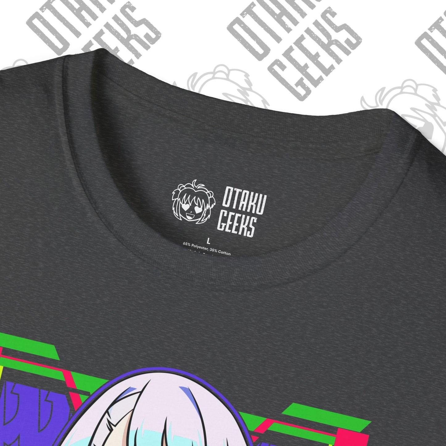 Anime Cybergirl T-Shirt — Neon Aesthetic Otaku Tee