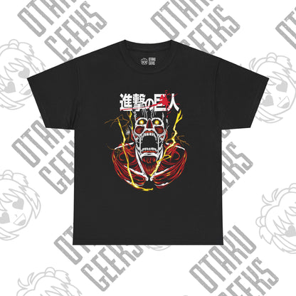 Attack on Titan Unisex Heavy Cotton Tee - Perfect for Anime Fans