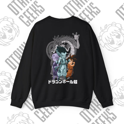 Gotenks Dragon Ball Z Inspired Unisex Crewneck Sweatshirt - Cozy Anime Apparel