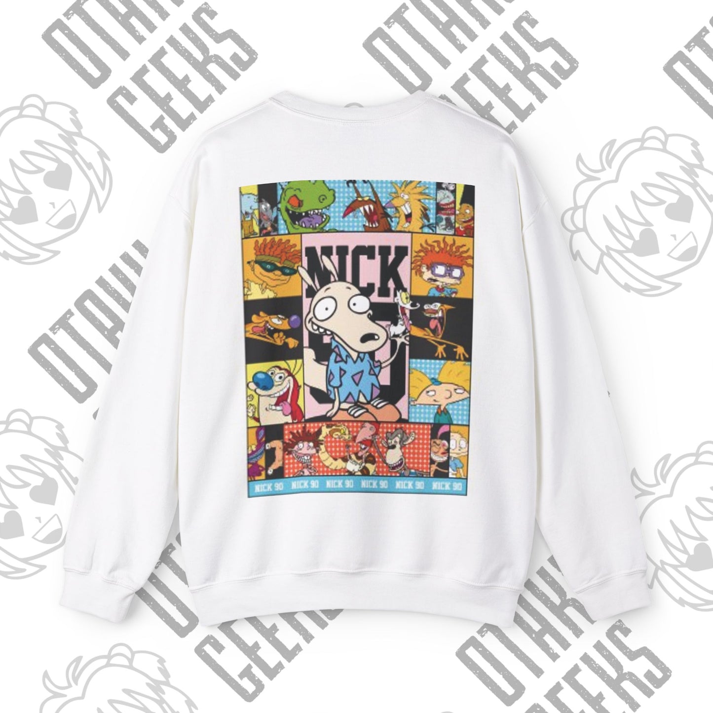 Nick 90 Unisex Heavy Blend™ Crewneck Sweatshirt - Retro Cartoon Graphics