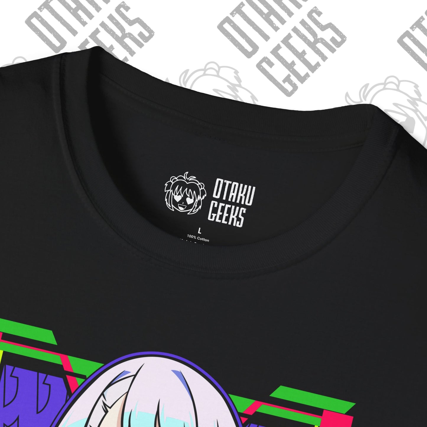 Anime Cybergirl T-Shirt — Neon Aesthetic Otaku Tee