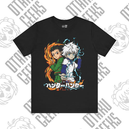 Gon x Killua Unisex Jersey Short Sleeve Tee