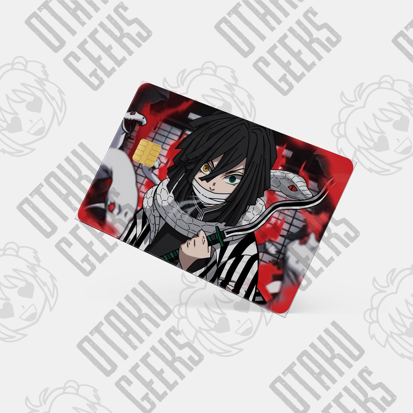 Obanai Iguro Credit Card Skin | Demon Slayer