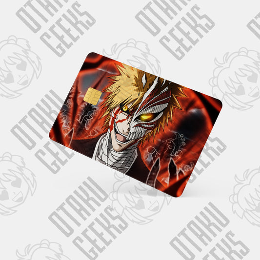 Ichigo Hollow Form Credit Card Skin – Bleach | Waterproof Anime Vinyl Wrap