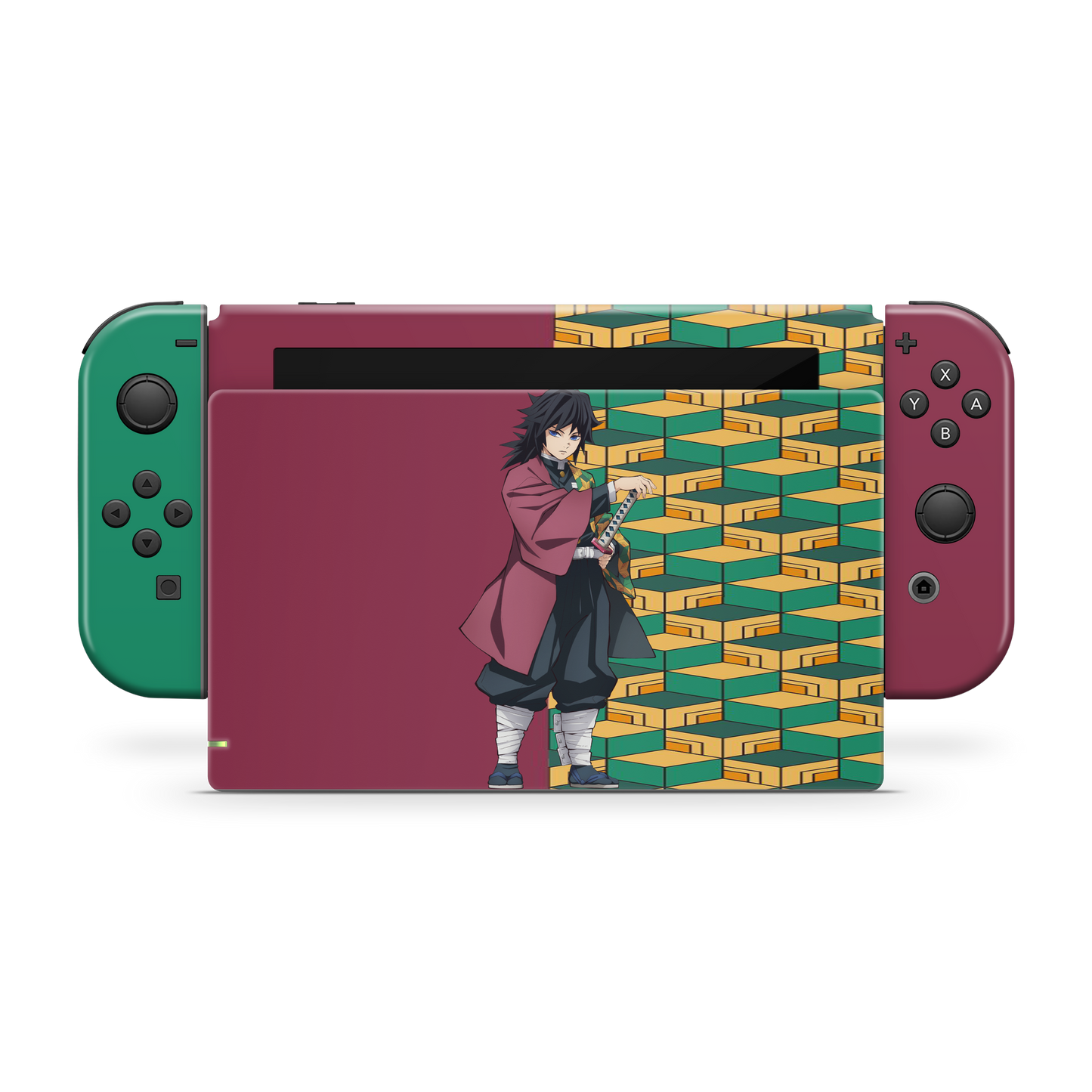 Giyu Tamioka Switch Skin | Demon Slayer - Otaku Geeks