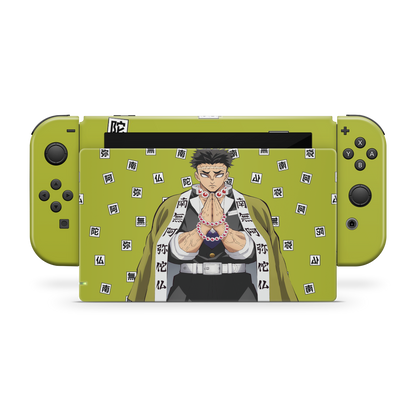 Gyomei Himejima Switch Skin | Demon Slayer - Otaku Geeks