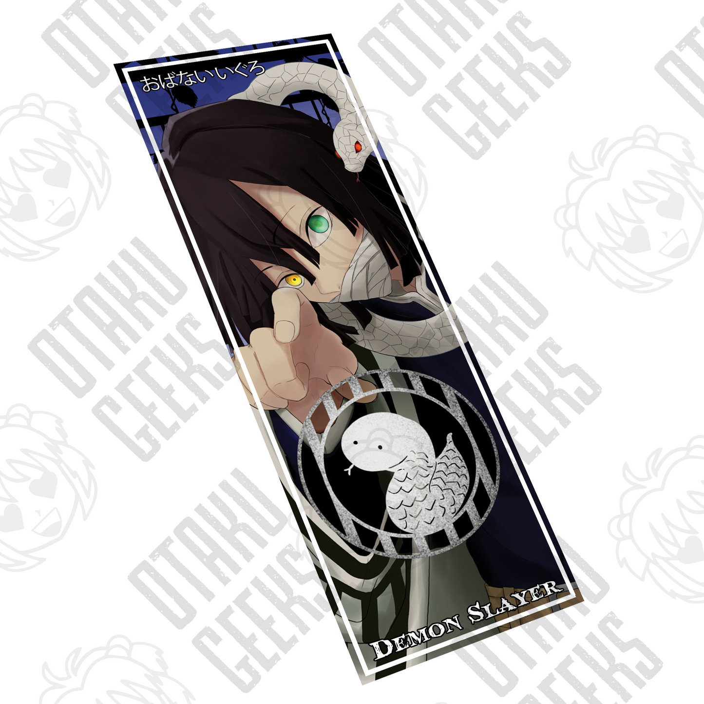 Obanai Slap Sticker  | Demon Slayer - Otaku Geeks