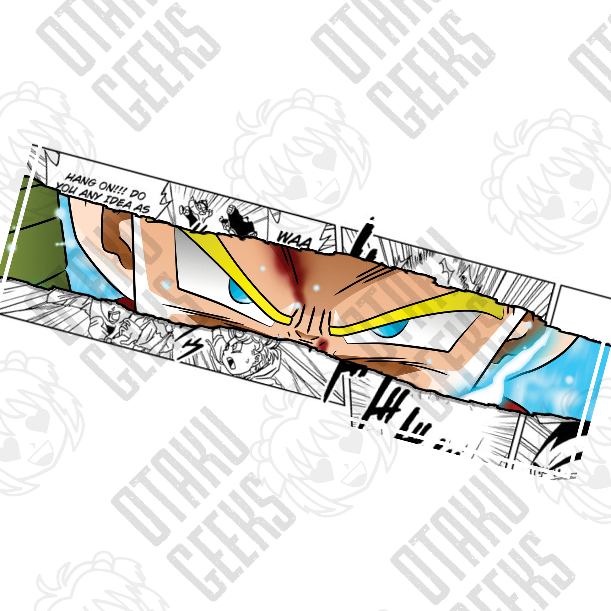 Trunks Manga Slap Sticker | Dragonball Z - Otaku Geeks