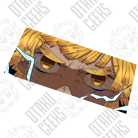 Zenitsu Slap Sticker | Demon Slayer - Otaku Geeks