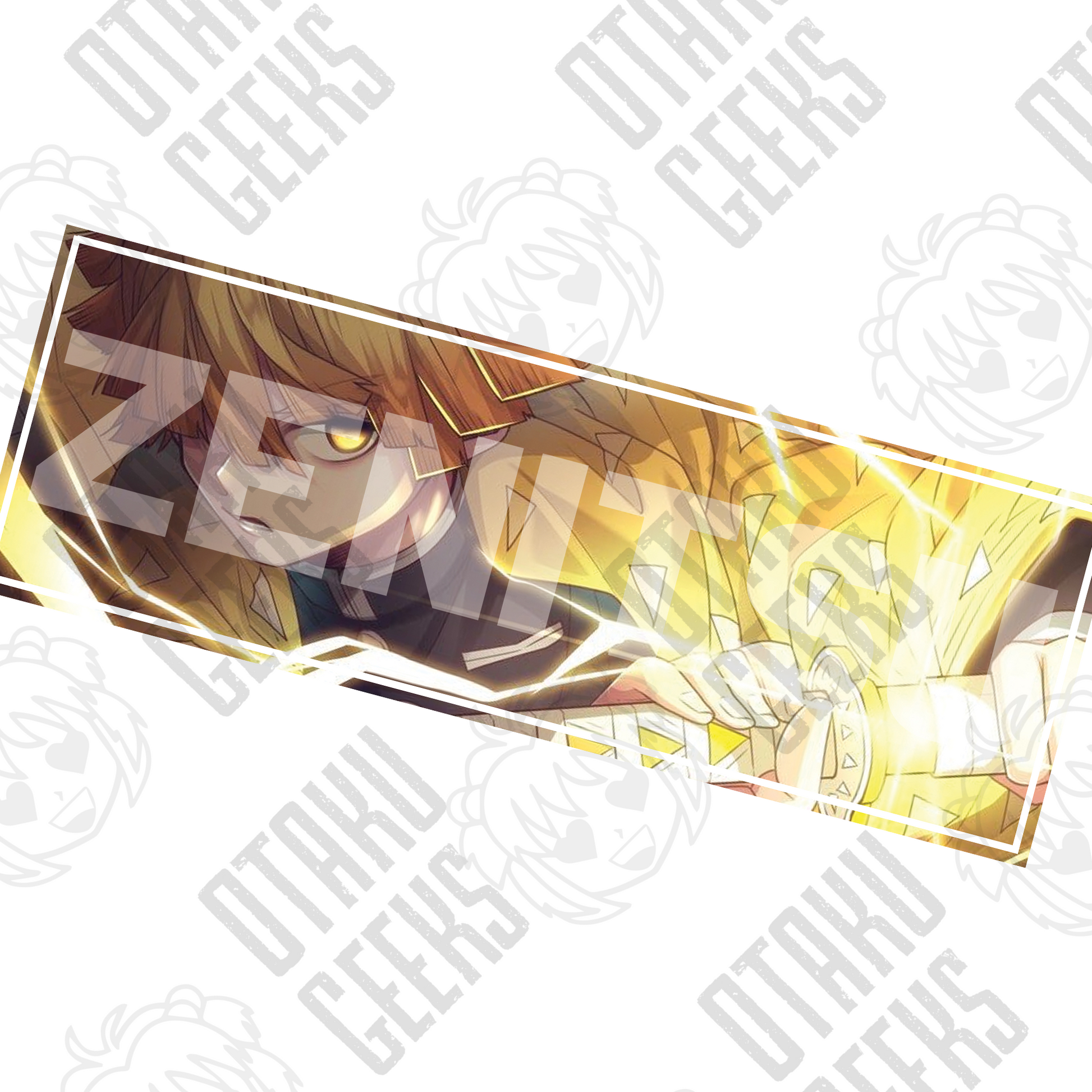 Zenitsu Slap Sticker 4 | Demon Slayer - Otaku Geeks